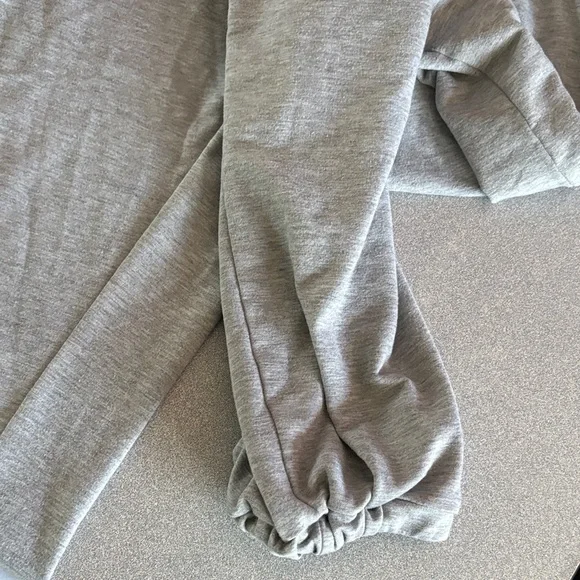 Gray Kids Jogger Pants with Butterfly Patch - Picture 4 of 6